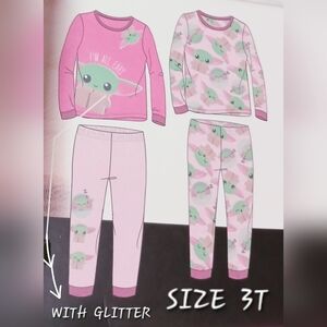 Girl's (Kids) | 2 PJ Sets | STAR WARS The Mandalorian (4 Pcs.)